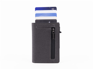 Portafoglio Ultra Sottile in Alluminio per Uomo con Funzione Blocco RFID, <span class=keywords><strong>Porta</strong></span> <span class=keywords><strong>Carte</strong></span> Minimalista in Metallo Pop-up per Biglietti da Visita, <span class=keywords><strong>Carte</strong></span> di Credito <span class=keywords><strong>e</strong></span> Denaro - Product Image 3