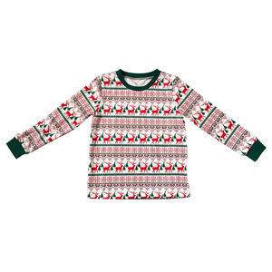 Vêtements de nuit décontractés pour bébé et enfant, motif orignal de noël, haute qualité - Product Image 3