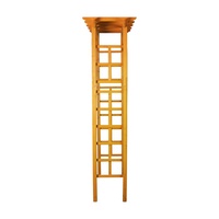 Meilleure vente patio serre arc de mariage arche en bois d'extérieur arche de jardin