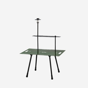 Nouvelle <span class=keywords><strong>table</strong></span> de camping pliable en alliage d'aluminium léger, mobilier d'extérieur multifonctionnel, imperméable et empilable, montage facile - Product Image 1