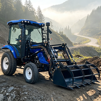 Tracteur agricole de haute qualité, robuste, de grande puissance, 4x4, 4 roues motrices, 100 ch, 120 ch, de type supérieur