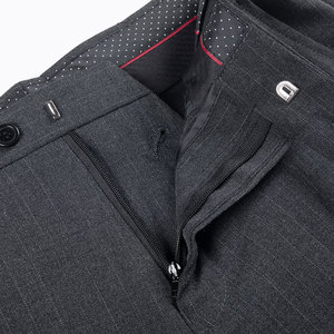 <span class=keywords><strong>Abito</strong></span> da <span class=keywords><strong>uomo</strong></span> Casual Casual da <span class=keywords><strong>uomo</strong></span> a righe <span class=keywords><strong>grigio</strong></span> coreano <span class=keywords><strong>abito</strong></span> professionale in due pezzi traspirante di prima qualità - Product Image 5