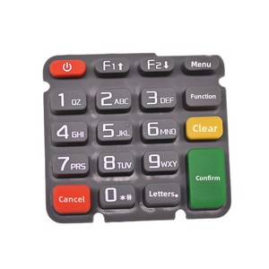 Clavier électronique translucide à touches conductrices en silicone pour <span class=keywords><strong>machine</strong></span> de point de vente, aide à l'<span class=keywords><strong>arithmétique</strong></span> mentale, vente en gros d'usine - Product Image 5