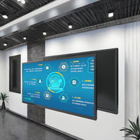 Moniteur industriel 27 pouces à prix d'usine, écran tactile 4K, support mural VESA, écran LCD de bureau