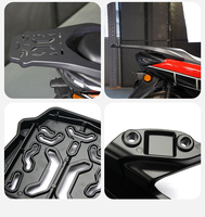 Porte-bagages arrière en aluminium CNC pour moto Yamaha NMAX 155 2020-2025 – Support de coffre robuste