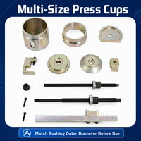 Kit d'outils d'extraction et d'installation de silentblocs de suspension avant pour VW AUDI, outil de démontage de silentblocs de sous-châssis et de bras de suspension