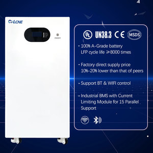 Hệ thống năng lượng mặt trời pin Lithium 48V 15kWh, có thể xếp chồng, lắp đặt toàn bộ nhà, dùng để lưu trữ năng lượng tại nhà - Product Image 2