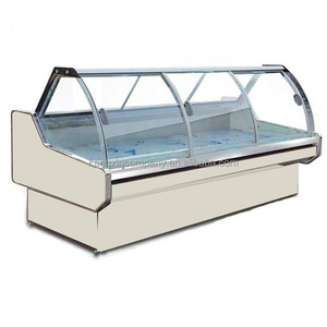 Pour réfrigérateur Fresh Deli Display Chiller Supermarché Congélateur de viande - Product Image 1