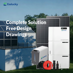 Sistema Solar de 8kW para Electrificación Rural con Almacenamiento de Batería - Product Image 4