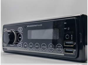 1 DIN Car Radio Estéreo FM Aux Entrada Receptor SD USB 12V In-Dash 1 DIN Car MP3 USB Multimedia Autoradio <span class=keywords><strong>Player</strong></span> radio <span class=keywords><strong>Bluetooth</strong></span> - Product Image 4
