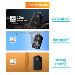 Caméra corporelle <span class=keywords><strong>4K</strong></span> originale <span class=keywords><strong>Philips</strong></span>, 4G WIFI GPS OEM, mémoire 64 Go, 128 Go, 256 Go - Product Image 4