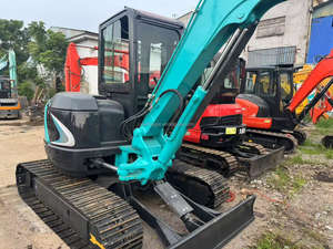 Excavatrice sur chenilles Kobelco 50SR d'occasion fiable machines de construction en bon état composants de base moteur pompe à moteur - Product Image 5