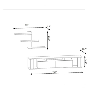 Unité murale <span class=keywords><strong>TV</strong></span> Led Lcd universelle personnalisée, <span class=keywords><strong>socle</strong></span> de vitrine, armoire de 32 pouces avec système de musique - Product Image 6