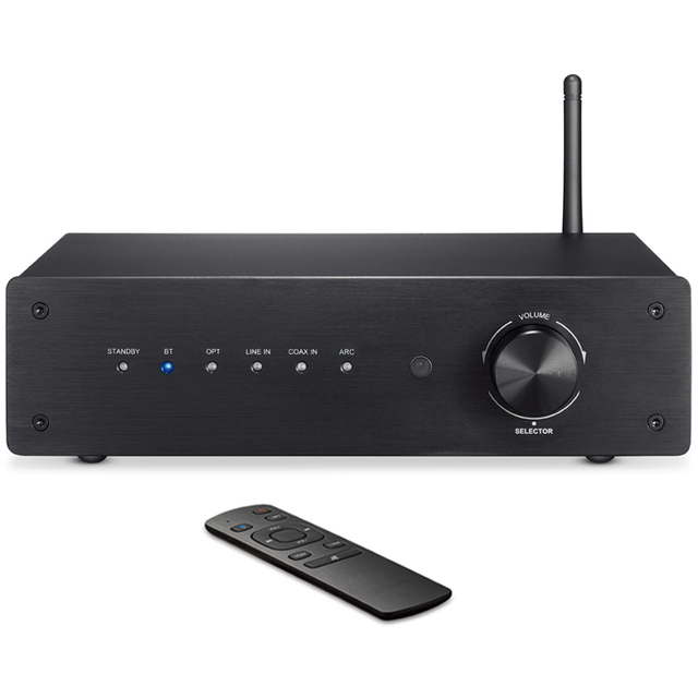 Stereo 2.1 Channel HiFi Amplifier China OEM 200 Watts RMS Class D Solid Audio Amp Receiver