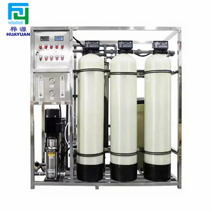 Huayuan quy mô nhỏ hệ thống nước tinh khiết 500L 1000L 2000L nhà lọc nước máy xử lý thẩm thấu ngược RO Máy lọc nước - Product Image 5