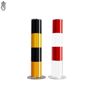 Poste de Advertencia Elástico de Goma PU Reflectante, Columna de Aislamiento Anticollisión, Poste de Advertencia - Product Image 1