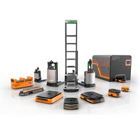 Vente flash : Châssis de robot de navigation automatique, kit de châssis, SDK ouvert gratuit, plateforme robotique, véhicule à guidage automatique (AGV)