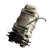 Nouveau compresseur de climatisation TM21 AC 12V 24V pour camions, bus et véhicules lourds, type R134a