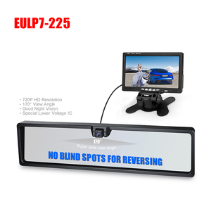 Màn Hình Xe Hơi 7 Inch Với Camera Biển Số 720P Châu Âu Để Đảo Chiều Xe - Product Image 1