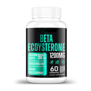Puur Natuurlijk <span class=keywords><strong>Beta</strong></span> Ecdysteron Poeder 98% Maximale Zuiverheid Ecdysteron Supplementen <span class=keywords><strong>Beta</strong></span> Ecdysteron <span class=keywords><strong>Capsules</strong></span> - Product Image 1