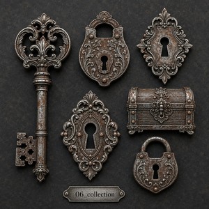 Pin de <span class=keywords><strong>esmalte</strong></span> duro personalizado directo de fábrica, broche de llave de lujo en bronce antiguo y plata, insignia gótica, artículo de regalo de recuerdo, venta al por mayor, MOQ - Product Image 1