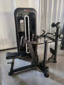 Machine de musculation commerciale à poulies sélectives à charges guidées pour tirage dorsal double et rame assise horizontale, équipement de fitness complet - Product Image 6