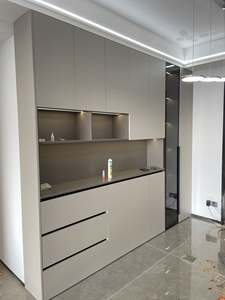 Customized Size Solid Wood <b>Sideboard</b> Restaurant Furniture Made From Environmentally Protected Materials - Product Image 6