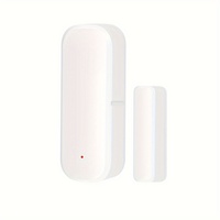 EWELINK Smart Home WiFi magnético puerta ventana Sensor Zigbee 3,0 inalámbrico PC Material Bar batería voz/aplicación controlada para hoteles