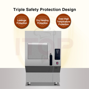 Friteuse commerciale automatique sans fumée, purificateur électronique à 8 étages, désodorisation au charbon actif, équipement sans évacuation, 380-420V - Product Image 5