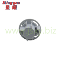 Connecteur mâle HDL-990 en cuivre avec boîtier plastique pour automobile, adaptateur fil-fil avec support de lampe à joint gris
