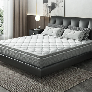 Muebles de dormitorio modernos de alta calidad cama rodante con colchón de muelles de bolsillo de espuma viscoelástica para uso doméstico u hoteles - Product Image 6