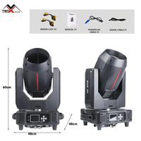 Lyre Beam MZX 380W LED RGBW, projecteur de scène à tête mobile avec contrôle DMX512 pour les clubs et les bars de DJ