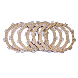 Conjunto de Placas de Embrague de Papel para Motocicleta <span class=keywords><strong>CBF500</strong></span>, Placa de Acero de Embrague para <span class=keywords><strong>Honda</strong></span> CBR400 NC29 CB500 PC26 <span class=keywords><strong>CBF500</strong></span> PC39 CB650F - Product Image 1