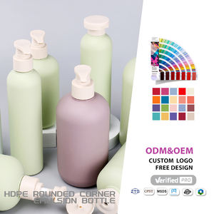 Пользовательский логотип OEM/ODM PETG 250 мл 300 мл 500 мл 800 мл косметический шампунь лосьон насос косметический личный уход пластиковые бутылки упаковка - Product Image 1