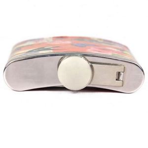Best Selling Custom Logo Printed <b>Wrapping</b> <b>Paper</b> Stainless Steel Hip Flask - Product Image 4