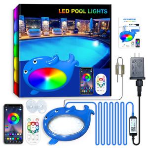 Lámpara LED Sumergible IP68 de 12V, Exclusiva para Piscinas, de Montaje en Pared, con Fibra Óptica, para Iluminación Ambiental - Product Image 5