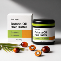Beurre capillaire quotidien avancé, naturel, doux et efficace, à l'huile de Batana, hydratant, professionnel et de qualité supérieure, avec logo personnalisé, directement de l'usine