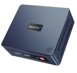 2024 RTS LINK Top 10 Beelink Mini S Intel N5095 8G 256G gaming mini pc Wins11 OS SATA SSD Storage Industrial Computer dual LAN