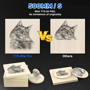 Dispositivo Láser TWOTREES Factory TTS-20 PRO, Mini Grabador Láser Automático CNC para Madera, Papel Kraft, Máquina de Grabado Láser - Product Image 3