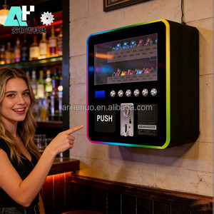Máquina Expendedora de Toallas Sanitarias de Pared AHN TECH, Certificación CE, Carcasa Metálica, Capacidad de 30-180 Unidades, Múltiples Opciones de Pago, QR - Product Image 5