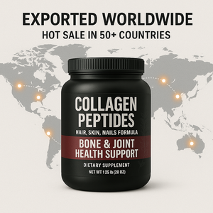 Poudre de peptides de collagène marin hydrolysé complexe avec biotine pour adultes – Formule amincissante et bienfaits beauté pour la croissance des cheveux et la peau - Product Image 2