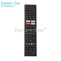 Télécommande universelle intelligente ES-RM068-6 de haute qualité à prix d'usine pour téléviseurs HD et Smart TV