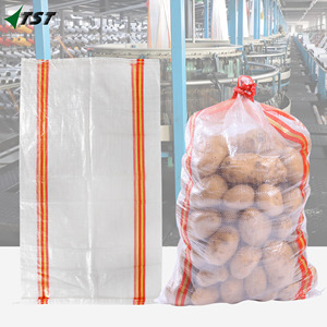 55X90cm PP Bolsa tejida Transparente Cebolla Patata Embalaje Bolsa tejida <span class=keywords><strong>para</strong></span> maíz Arroz - Product Image 3