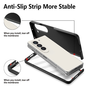 Étui de protection magnétique pour cartes pour <span class=keywords><strong>Samsung</strong></span> Galaxy <span class=keywords><strong>Z</strong></span> <span class=keywords><strong>Fold</strong></span> 7, compatible avec <span class=keywords><strong>Samsung</strong></span> <span class=keywords><strong>Fold</strong></span> 6, pour téléphone pliable professionnel - Product Image 2