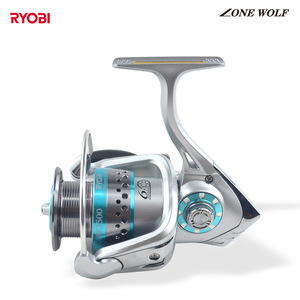 Carrete de Pesca Giratorio Ryobi Lone Wolf 2500 3500 5500, Cuerpo de Metal, Pesca en Mar y Roca, Lanzamiento a Larga Distancia - Product Image 2