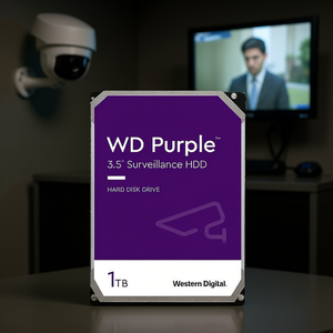 Disco Duro Interno Western Digital WD Purple de 1 TB y 3.5 Pulgadas para Vigilancia, SATA - Product Image 2