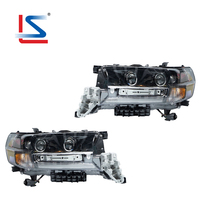 LAMPE TÊTE AUTOMATIQUE POUR TOYOTA LAND CRUISER 2016 LAMPE TÊTE FULL LED NOIR MODIFIÉ