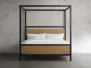 Base de Cama de Madera Maciza de Roble Blanco de Diseño Moderno y Único, Muebles de Dormitorio Interiores Cómodos para Uso Doméstico - Queen, King, Doble - Product Image 3