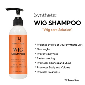 Shampooing <span class=keywords><strong>Perruque</strong></span> Marque Blanche 250 ml, Solution de Soin pour Perruques Synthétiques et Naturelles - Product Image 5