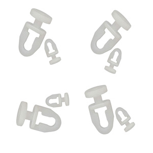 Smooth Sailing Curtain Track Pulleys D685 Silent Rollers <b>Hooks</b> <b>For</b> I Beam Track Guide <b>Rail</b> Straight Track Accessories - Product Image 1
